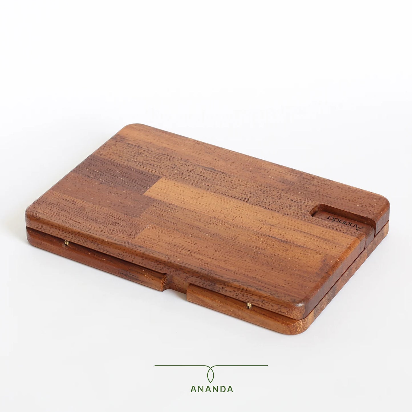 laptop style wooden desk organizer